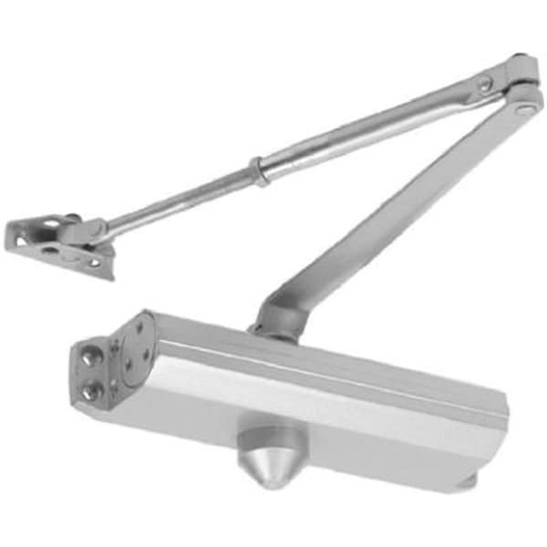 Tell DC100022 Aluminum Commercial Grade 1 Door Closer 2 Million Cycles - Size 4 574194 - main